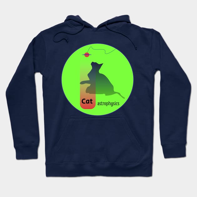 Cat-Astrophysics Hoodie by Davey's Designs